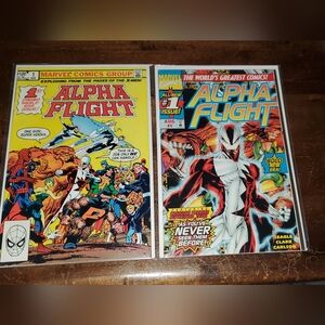 2 - Alpha Flight Comic Books